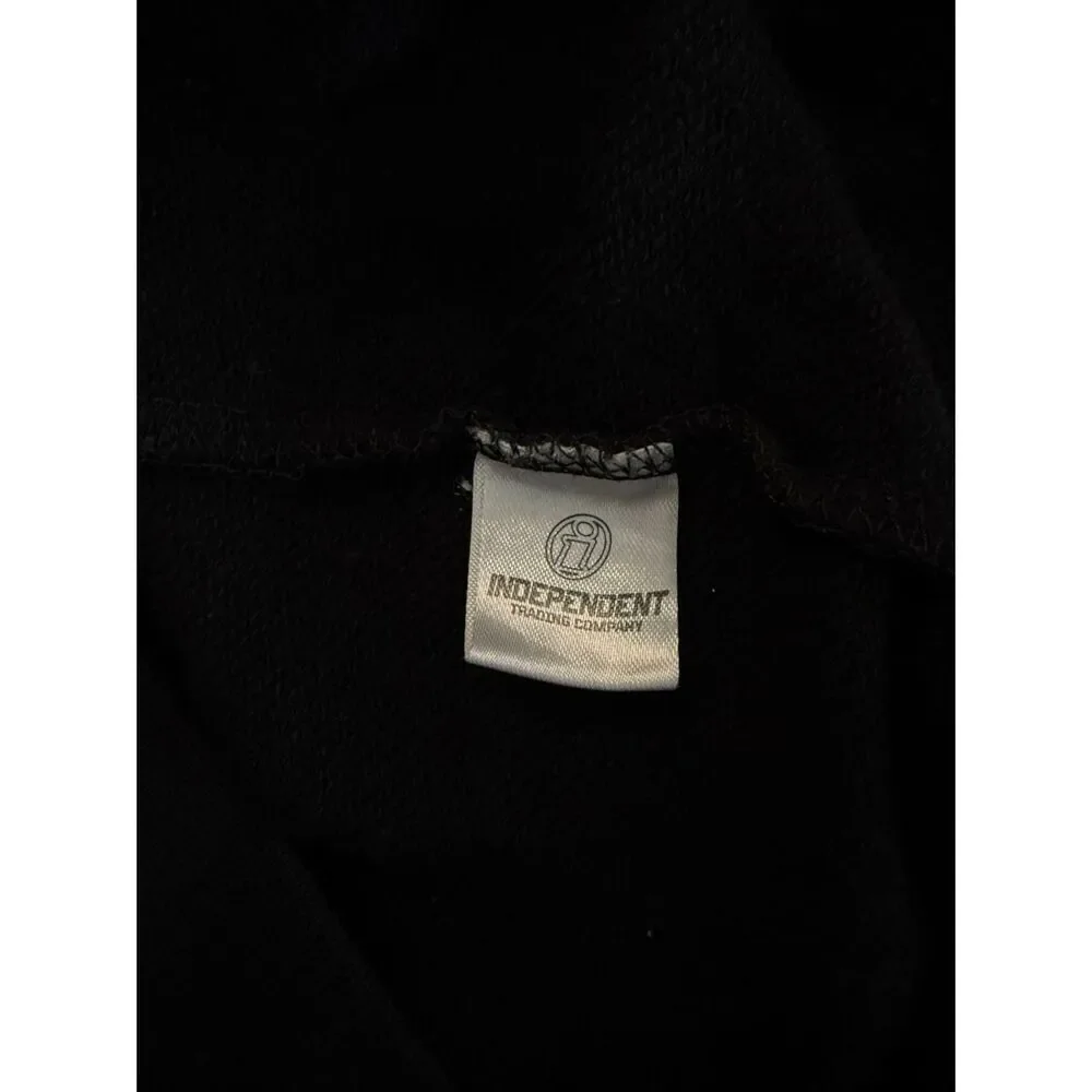 Independent Trading Co. Men's Star Trek Picard Cast and Crew Hoodie Black Small